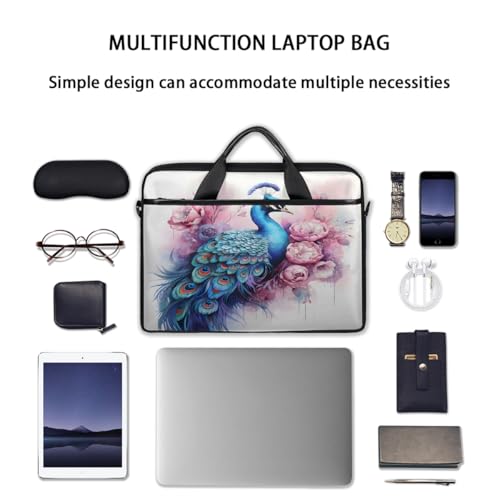 Bolso Vintage para Laptop con estampado floral 15 pulg miniatura 7