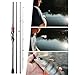 ZzleoyuUUs-12 Fishing Rod Fishing Rod 2.1m Ultralight Carbon Fiber Pole 4 Section with EVA Handle Baitcasting Surf Fishing Rod