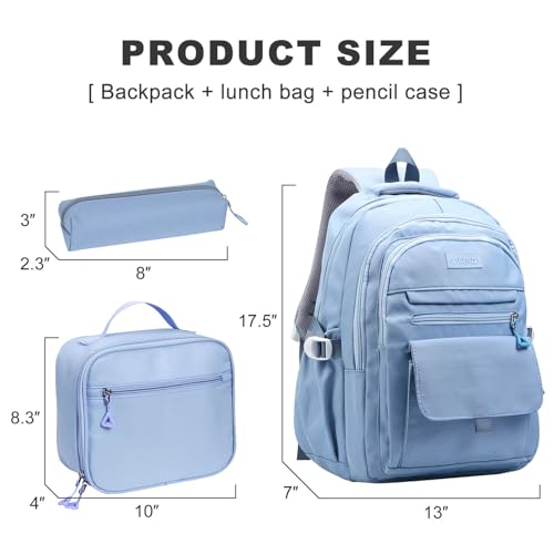 Phaoullzon Boys Backpack with Lunch Box Set for kids Girls School Bookbag by Phaoullzon - Used condition - Image 2