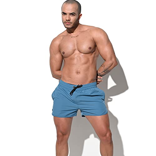 RICKY&BENS Men's Quick-Dry Hot Super Short Sports Board Shorts4