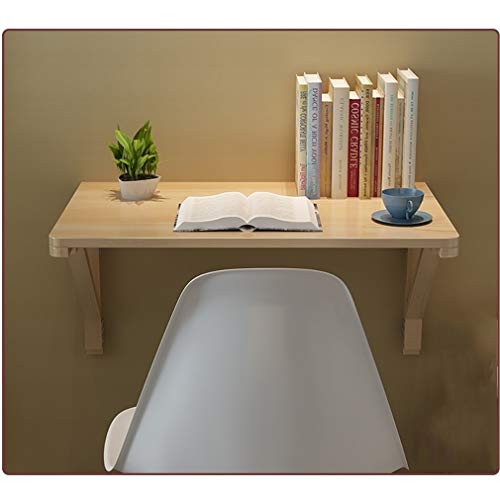 Table murale pliante pour bureau gain de place et table de cuisine rabattable