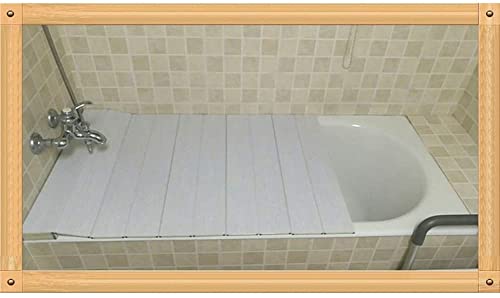 Couvercle de baignoire JATIBOSH en PVC isolant au design épuré - 2