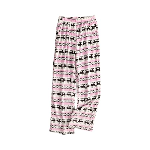 Flannel Pajama Pants Women Christmas Style Cute Pj Bottoms with Pockets - image 1