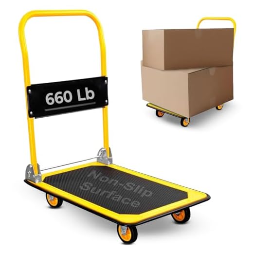 Mount-It! Heavy Duty Folding Dolly