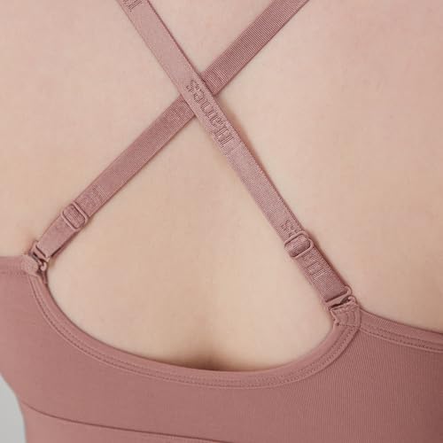 Hanes Women's Originals Supersoft Triangle, Viscose from Bamboo Longline Bralette3