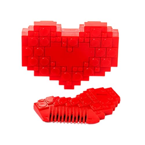 Tondeuse pour cheveux - Brosse à raser pour poney avec miroir - Coupe-fourches en forme de cœur - Pour les soins quotidiens, les voyages, la maison, les soins personnels