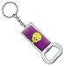 GRAPHICS & MORE Looney Tunes Tweety Bird Keychain Rectangle Chrome Plated Metal Bottle Cap Opener