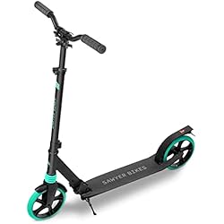 Patines Oxelo Niño Decathlon Sawyer Bikes - Patinete Ajustable con Suspensión - Niños +10 Años y Adultos (Mint)