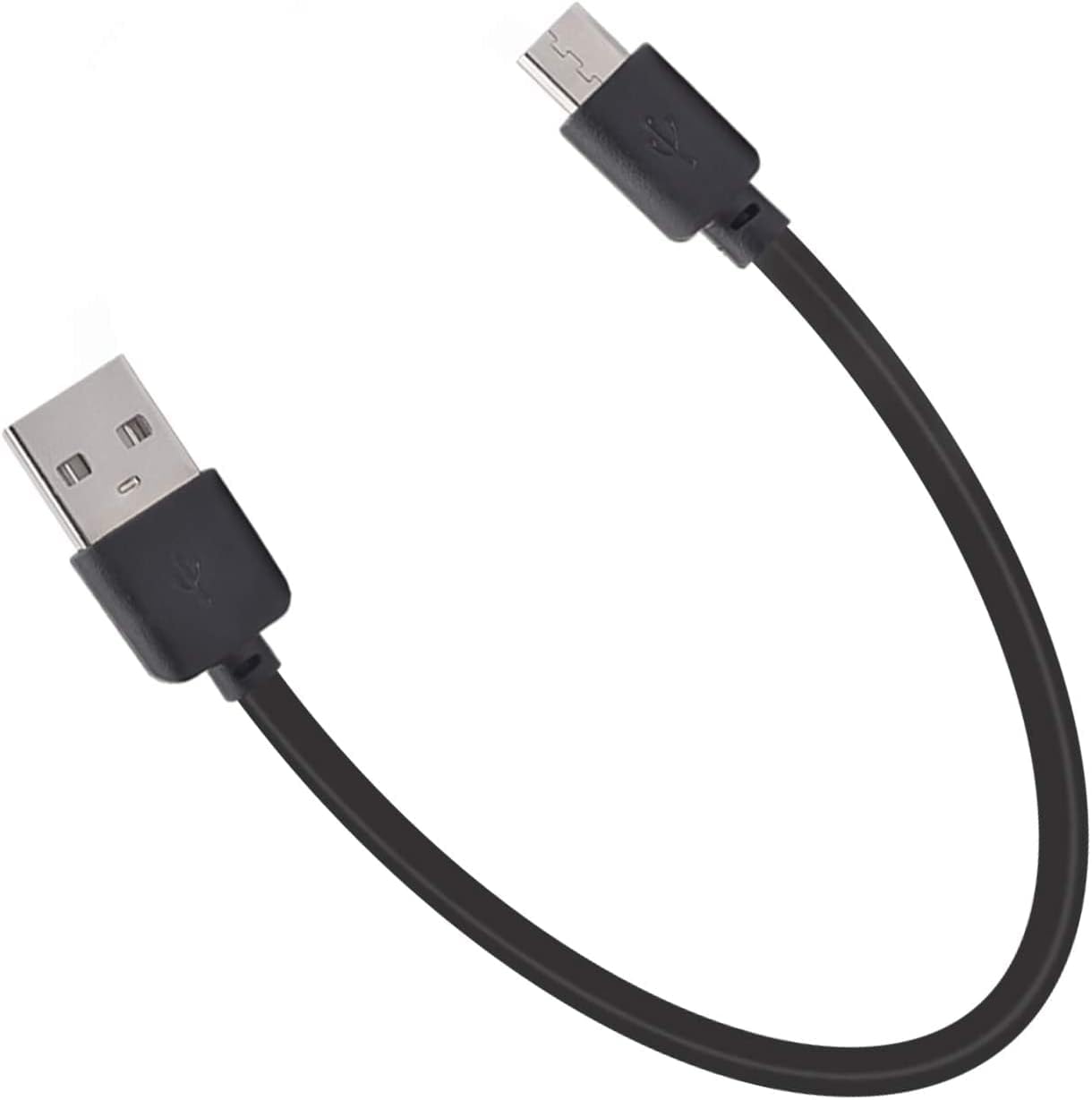 SqrmekokoReplacement Charging Cable for E25BT/J303BT/J305BT/Reflect BT/Mini BT/T450BT/T450BT+/V300BT/V700BT Wireless Earphones – USB to Micro USB Power Cord, 18CM, Black