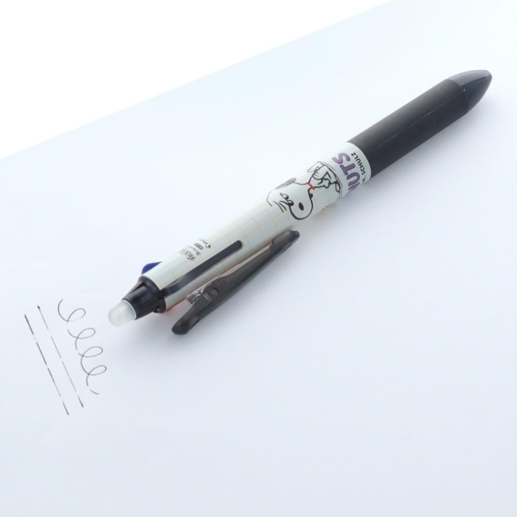 スヌーピー フリクション3色ボールペン Amazon | サンスター文具 スヌーピー 多色ペン フリクション