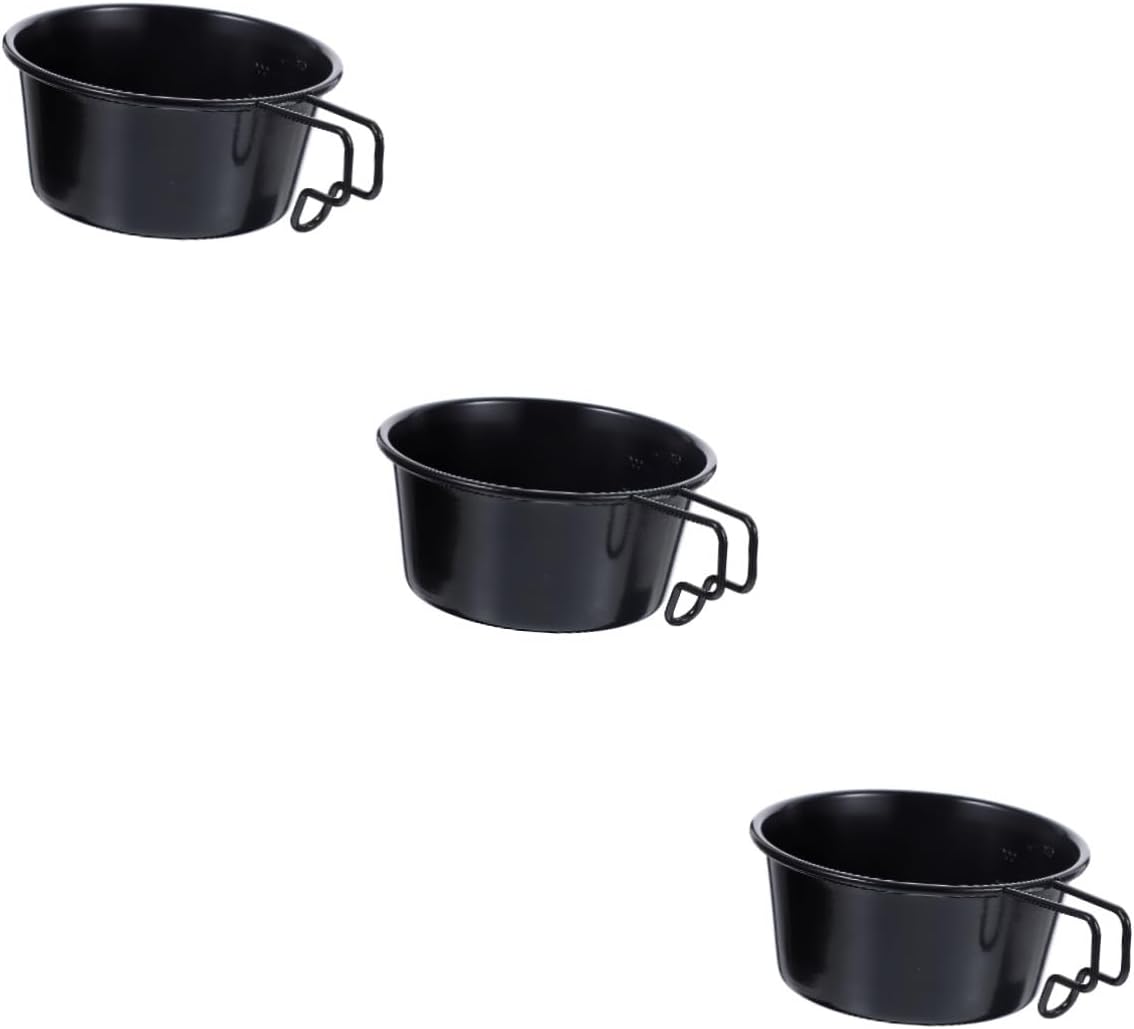 Mipcase 3pcs Stainless Steel Camping Bowl Lightweight Dish for Outdoor Cooking Picnic to Clean Smooth Camping Accessory for Food Preparation