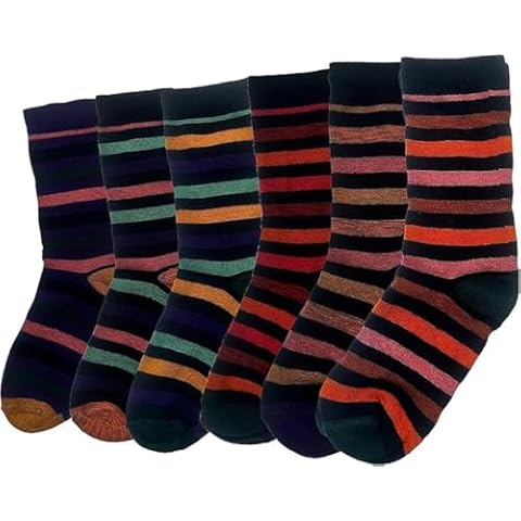 biyya® 6 Pairs Kids Character Cotton Socks Cover