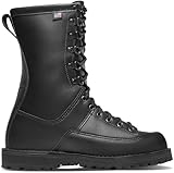 Danner Fort Lewis 10' Men's Boots - Full-Grain Polishable Leather Upper, Waterproof GORE-TEX, 200G Thinsulate, Vibram Outsole, Black - 7D