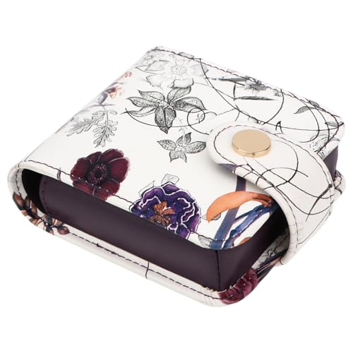 kilofly Genuine Leather Double Lipstick Case Cosmetic Makeup Holder + Gift Box