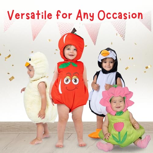 Disfraz de manzana para bebés 0-6 meses miniatura 6