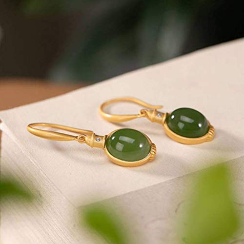 Boucles d'oreilles style chinois légères finissant les douleurs d'oreilles - 3