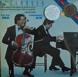 Ludwig van Beethoven, Yo-Yo Ma, Emanuel Ax ‎– The Sonatas For Piano & Cello / Variations Label: CBS Masterworks Digital ‎– M3X 42446 Format: 3 × Vinyl, LP, Compilation, Stereo Box Set Country: USA & Canada Released: 1987 Genre: Classical Style: The Sonatas For Piano & Cello / Variations (Vinyl, LP, Compilation, Stereo) for sale Tracklist Position Title/Credits Duration A Sonata No. 1 For Piano & Cello, Op. 5, No. 1 Producer – James Mallinson B Sonata No. 2 For Piano & Cello, Op. 5, No. 2 Producer – James Mallinson C Sonata No. 3 For Piano & Cello, Op. 69 Producer – Richard Einhorn D Sonata No. 5 For Piano & Cello, Op. 102, No. 2 Producer – Richard Einhorn E1 Sonata No. 4 For Piano & Cello, Op. 102, No. 1 Producer – Richard Einhorn E2 Seven Variations On The Theme "In Men, Who Know The Feeling Of Love" Producer – Richard Einhorn F1 Twelve Variations On The Theme "See, The Conqu'ring Herd Comes" Producer – Richard Einhorn F2 Twelve Variations On The Theme "A Maiden Or Little Wife"