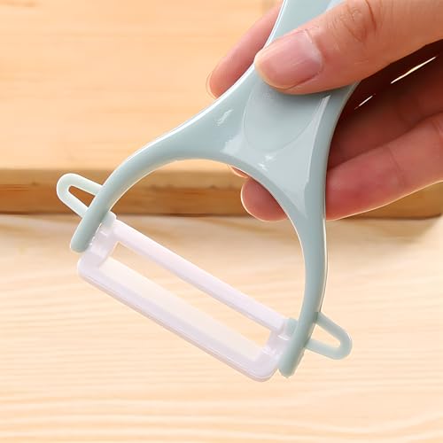 Yofan 2Pcs Ceramic Peeler, Sharp Ceramics "Y" Paring Knife thumb #3
