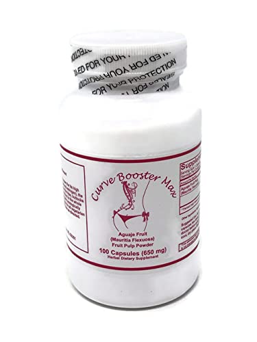 Curve Booster Max Pure Aguaje Capsules for Crossdressing Men 650 mg