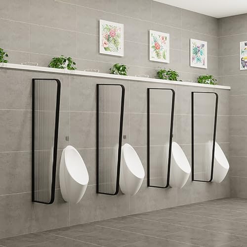Men's Urinal Screen Partition -Divider Protection Wall for Public Toilets Schools and Restrooms - Hygiene and Privacy Solution for High-Traffic Areas