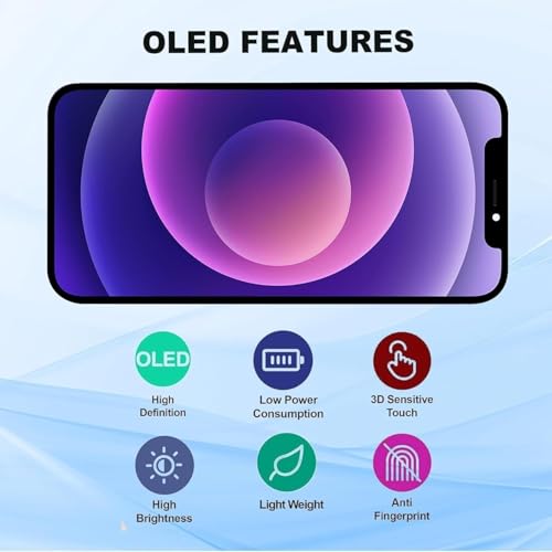 Réparation écran iPhone 12 Pro Max cassé avec vitre OLED et outils