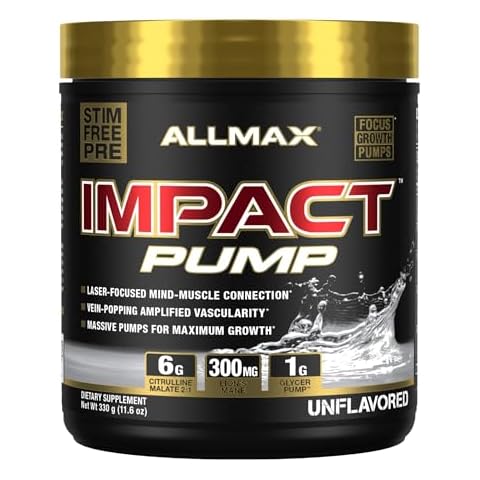 ALLMAX Impact Pump Unflavored 330g Cover