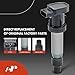 A-Premium Set of 8 Ignition Coil Pack and Iridium Spark Plugs Compatible with Cadillac SRX 2007-2009, DTS 2007-2011, STS 2007-2010, XLR 2007-2009 & Buick Lucerne 2007-2011, 4.6L