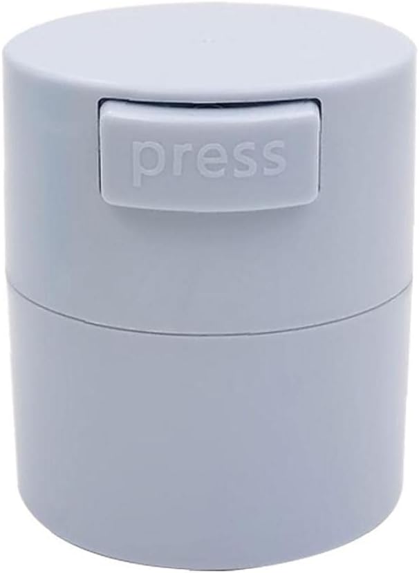 Storage Tank Eyelash Glue Tank Storage Container Glue Jar Box Adhesive Stand Carbon Sealed Storage Jar for Eyelashes Extension Makeup Tool Grey: Kitchen & Dining