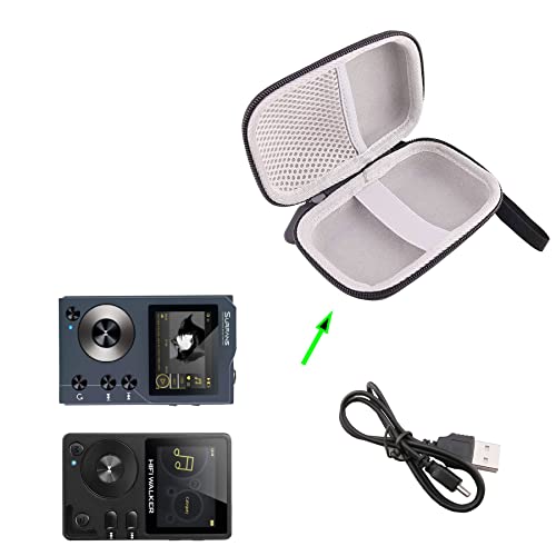 WERJIA Hard Carrying Case Compatible with Surfans F20 HiFi MP3/HIFI WALKER H2 MP3 Player (CASE ONLY)