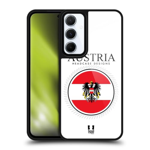 Coque Samsung Galaxy A55 5G évite les casses motif blason autrichien