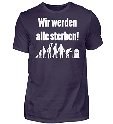 T-Shirt Homme Violet XXXL Idéal pour vos Sorties Décontractées du Weekend