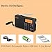 Imagen de Radio portátil, radios digitales con Bluetooth
