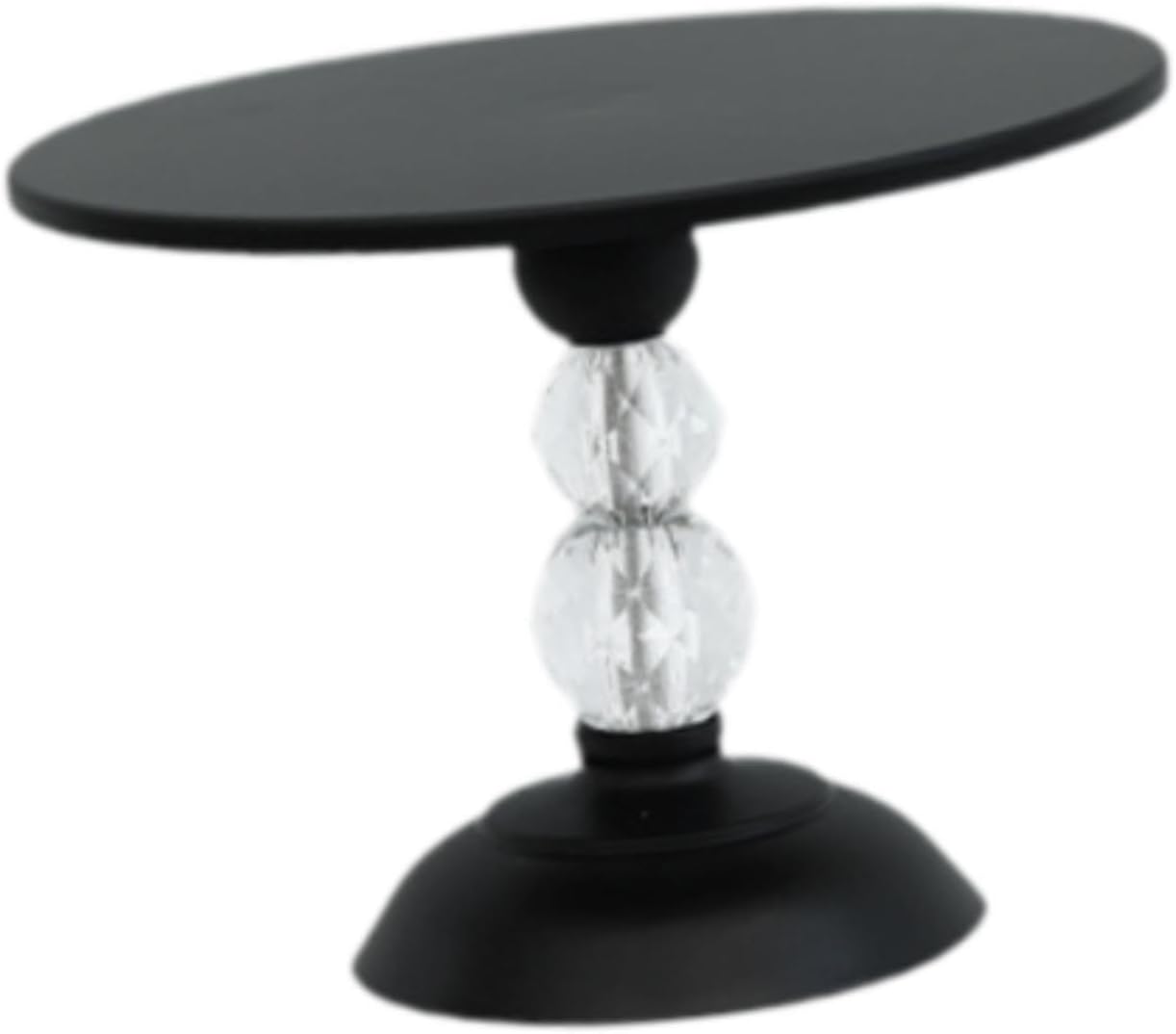 DimyFew Cake Stand Iron Acrylic Simple Container Tray