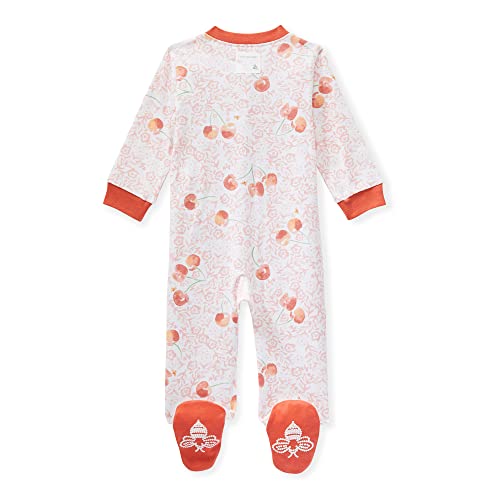Image of Burt's Bees Baby unisex-baby Sleep & Play, Organic One-piece Romper-jumpsuit Pj, Zip Front Footed Pajama