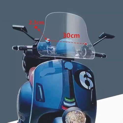 Pare-brise moto pour GTV6 modification saute-vent réglable - 4