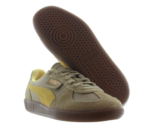 PUMA Mens Palermo Vintage Lace Up Sneakers Shoes Casual - Beige2
