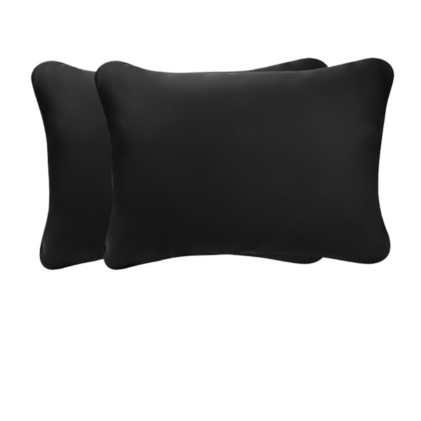 POAWUDJA Car Pillow Car Seat Headrest Fit For Mercedes For Tesla Lumbar Support Neck Pillow Removable Cover(M3MY 04B)