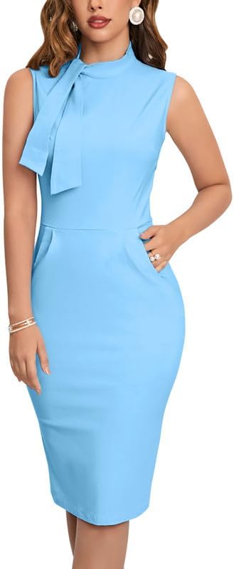 Women's Audrey Hepburn Style Cute Little Black Dresses High Waist Bodycon Homecoming Dress