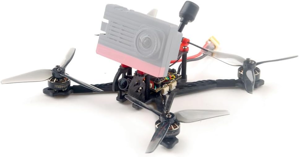 HappyModel Drone for Adults Crux35 HD ELRS X1 CrazyF411 BLHELIS 5A Runcam Link Wasp Nano EX1404 KV3500 4S 3.5inch FPV Digital Drone RC Quadcopter (V2 ELRS SPI)