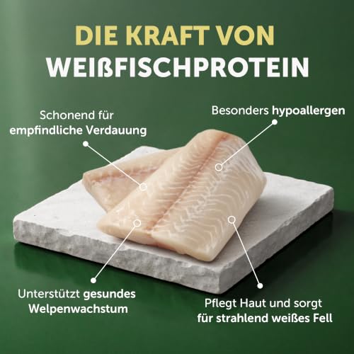 Nature's Protection Superior Care Welpen-Trockenfutter, Weißfisch 1,5 kg
