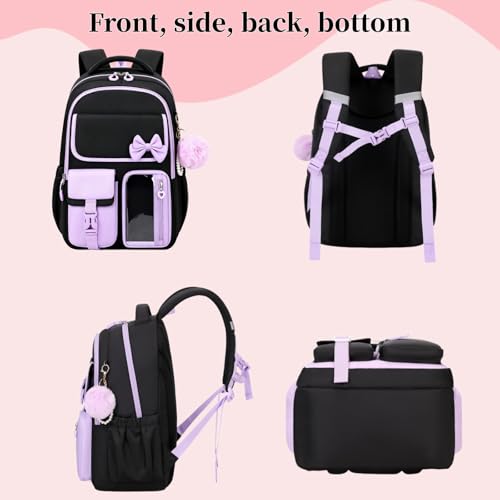 Image of Backpack for Girls Kids Backpack 16in School Bookbag