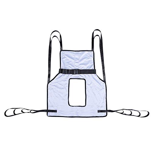 Full Body Mesh Lift Sling for Hoyer with Commode Opening,Medium,Durable Lift Chairs Slings for Patient Lifts - Medical Home Use Hoyer Lift Slings Compatible with Hoyer,Invacare,McKesson,Lumex,Joerns - Thumbnail 4