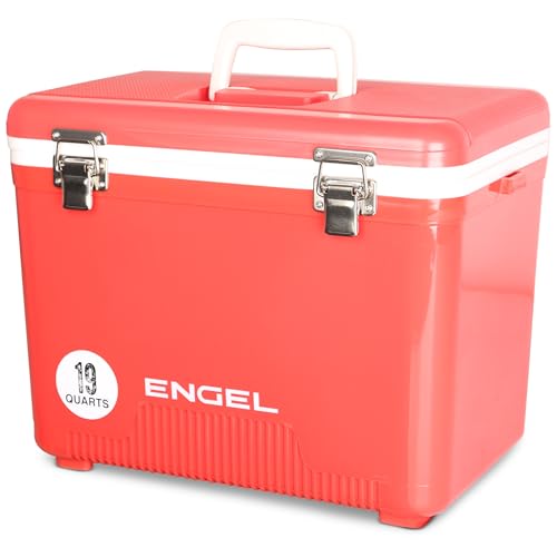 Image of Engel 19qt Leak-Proof, Air Tight, Drybox Cooler and Small Hard Shell Lunchbox for Men and Women