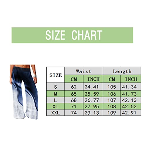 AutumnFall Legend Calça feminina pantalona pantalona com cordão elástico e estampa confortável calça