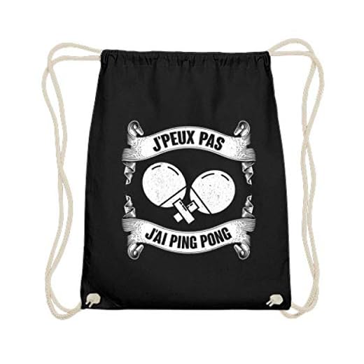 Chorchester J'Peux Pas J'ai Ping Pong - Gymsac en coton