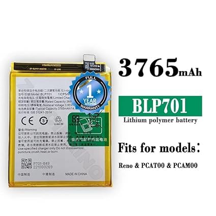 Image of Original BLP701 Battery for Oppo A5s, Battery with 1 Year Warranty**** (N129)