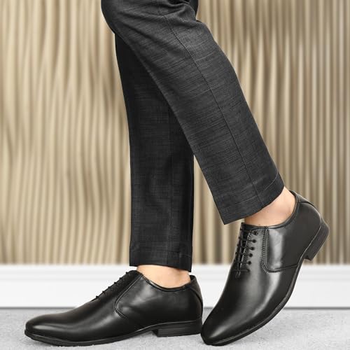 Image of Leatherful Formal Lace-up Derby Shoes for Men | Full Grain Leather | Office, Party, All Occassion | Genuine Leather | Smart Casual YKDB040