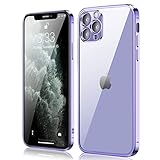 Compatible with iPhone 11 pro Case, peafowl Clear Slim Soft Full Coverage Protective TPU Silicone Cell Phone Case Purple for iPhone 11 Pro 5.8 inch