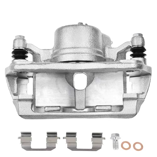 Image of Detroit Axle - Front Brake Calipers for Honda Accord Civic Fit CR-Z Acura ILX, Brake Calipers with Bracket Replacement Disc Brake Calipers Assembly