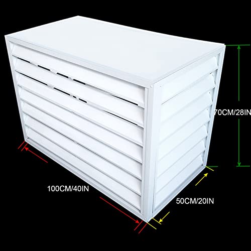 Außenabdeckung für Mini- Split- AC- Einheit, Außenpumpenabdeckung, Kühlerabdeckung, Schutz für Außensysteme, Mini- Split- Abdeckungen für Außeneinheiten, geeignet für Außenklimaanlagen-2
